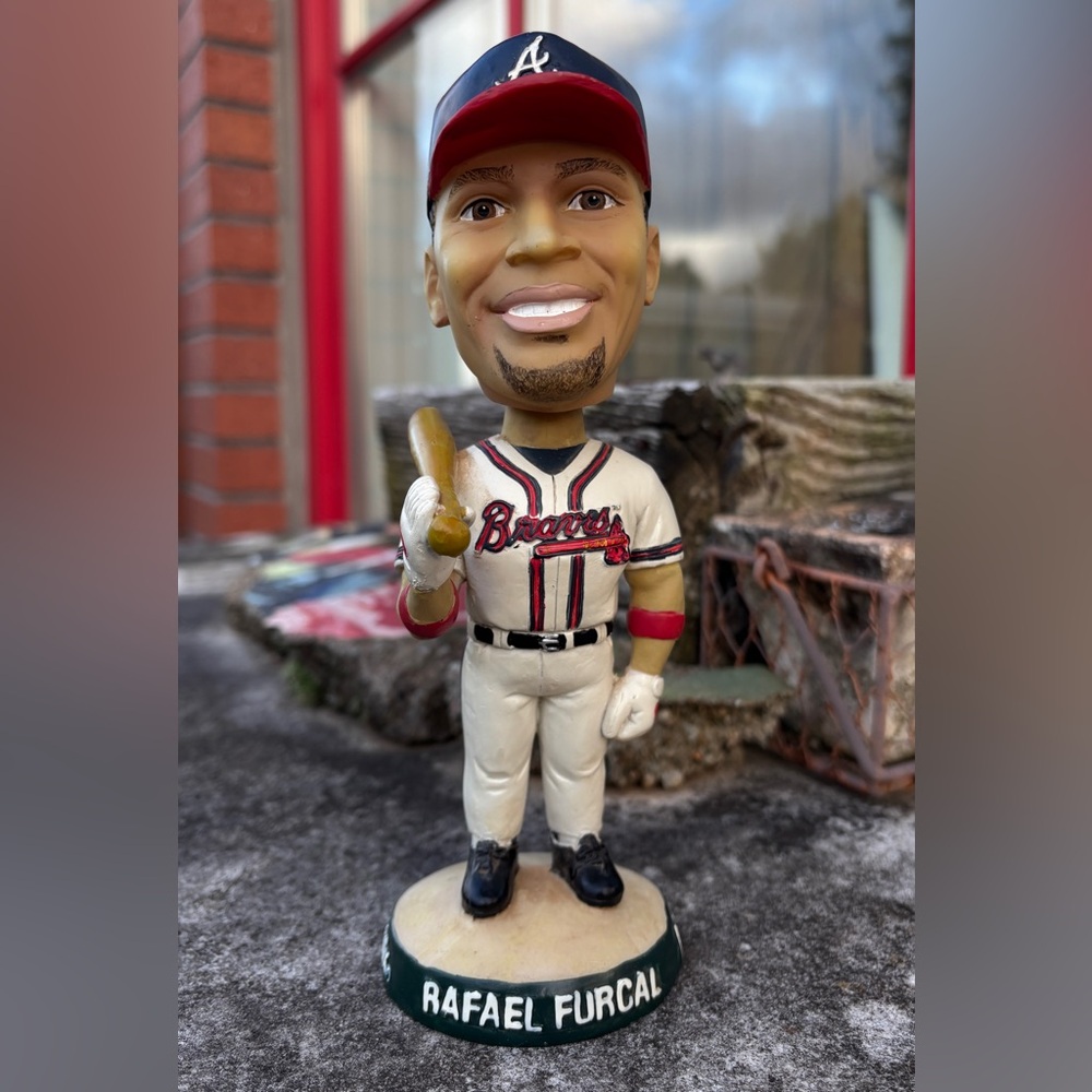 2002 Rafael Furcal Atlanta Braves Bobblehead